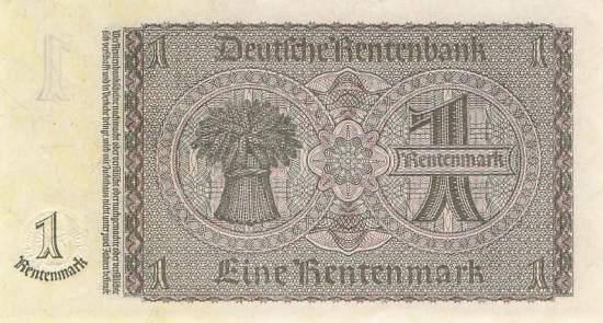 1 Rentenmark 1937 ro.166c A